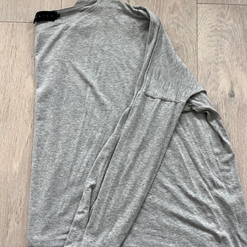 Hatch Maternity and Postpartum Heather Gray the perfect long sleeve size 1